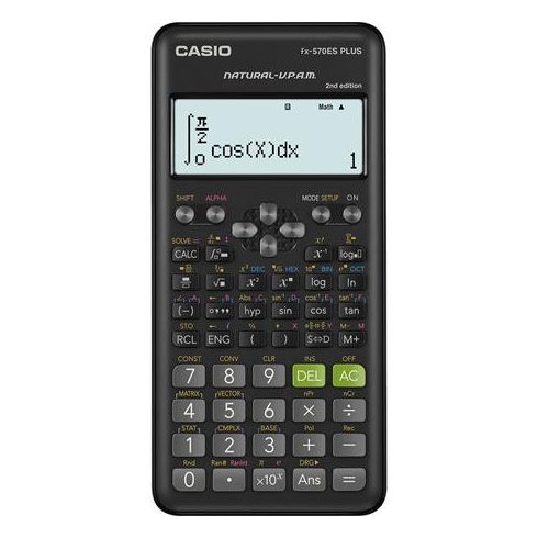 Számológép, tudományos, 417 funkció, CASIO "FX-570ES Plus 2E"