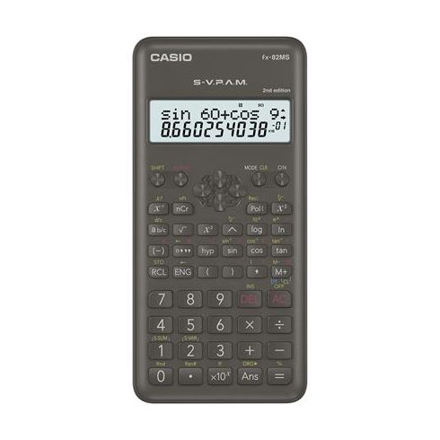 Számológép, tudományos, 240 funkció, CASIO "FX-82MS 2E"
