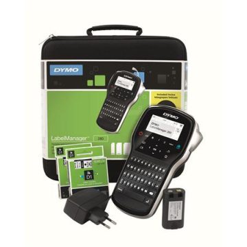   Elektromos feliratozógép, DYMO "LM 280" készlet táskában