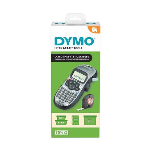 Elektromos feliratozógép, DYMO "Letratag Razor 100H", ezüst