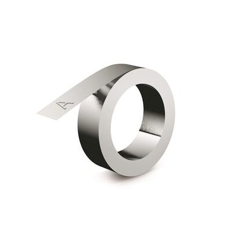 Feliratozógép szalag, alumínium, öntapadó, 12 mm x 4 m, DYMO "M1011"