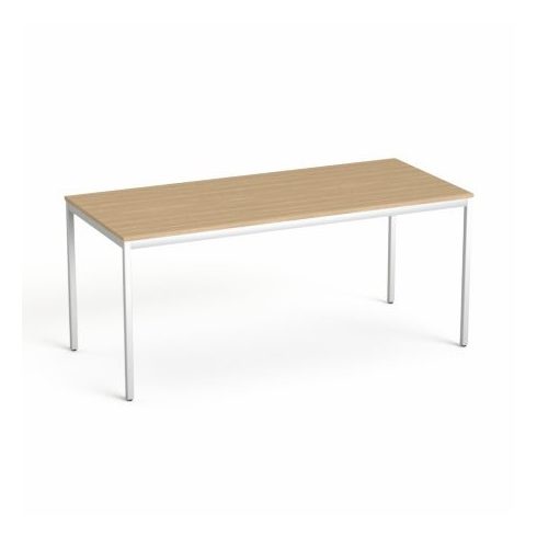 Általános asztal fémlábbal, 75x170 cm, MAYAH "Freedom SV-40", kőris