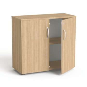   Szekrény, 2 rendező magas, kétajtós, polcokkal, MAYAH "Freedom SV-10", kőris