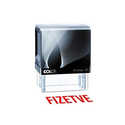 Bélyegző, szó, COLOP "Printer IQ 20/L", Fizetve