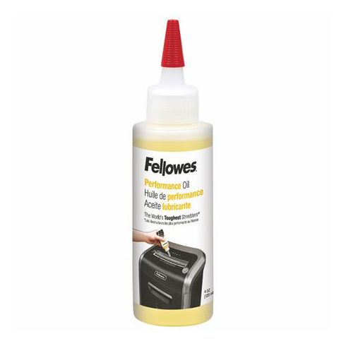 Karbantartó olaj iratmegsemmisítőhöz, 120 ml, FELLOWES "Powershred"