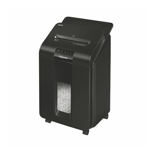 Iratmegsemmisítő, minikonfetti, 90 lap, FELLOWES "AutoMax™ 100M"