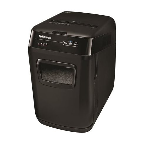 Iratmegsemmisítő, konfetti, 130 lap, FELLOWES "AutoMax™ 150C"