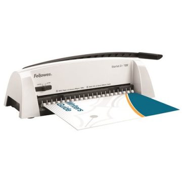   Spirálozógép, műanyag spirálkötéshez, manuális, 120 lap, FELLOWES "Starlet 2+"