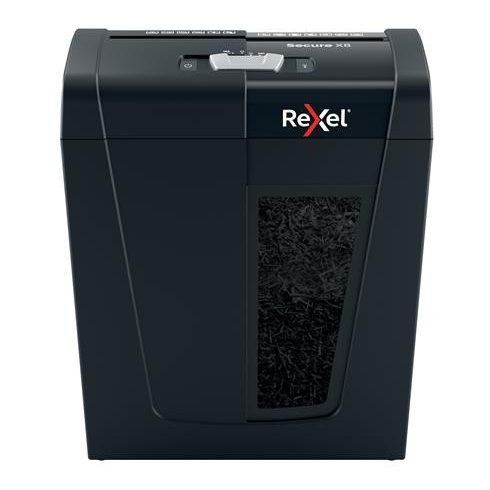 Iratmegsemmisítő, konfetti, 8 lap, REXEL, "Secure X8"