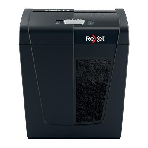 Iratmegsemmisítő, konfetti, 10 lap, REXEL, "Secure X10"