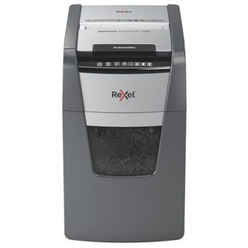   Iratmegsemmisítő, konfetti, 130 lap, REXEL, "Optimum AutoFeed+ 130X"
