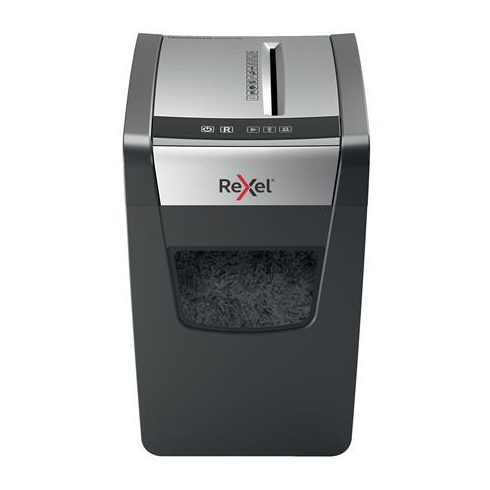 Iratmegsemmisítő, konfetti, 10 lap, REXEL, "Momentum X410-SL"
