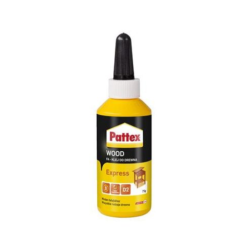 Ragasztó, folyékony, 75 g, HENKEL "Pattex Palma Fa Expressz"
