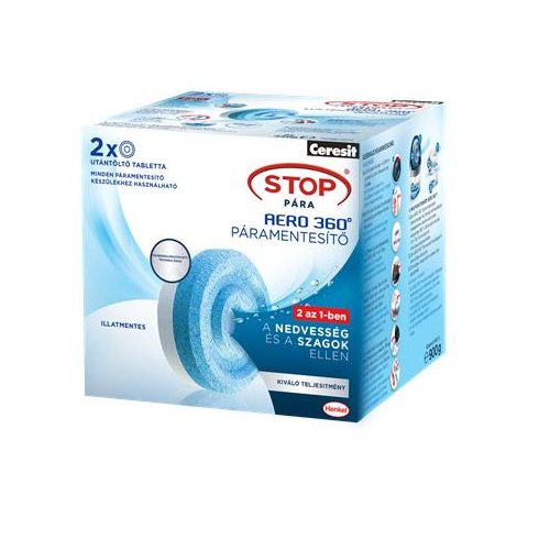 Páramentesítő utántöltő tabletta, HENKEL, "Stop Pára Aero"