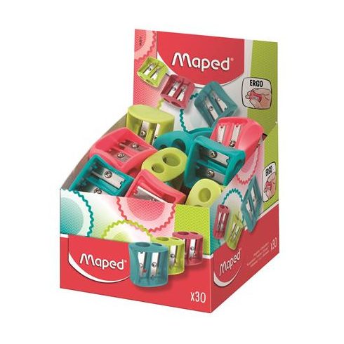 Hegyező display, kétlyukú, MAPED "Vivo" vegyes színek