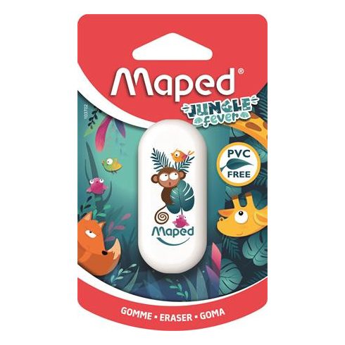Radír, MAPED "Jungle Fever", vegyes minta