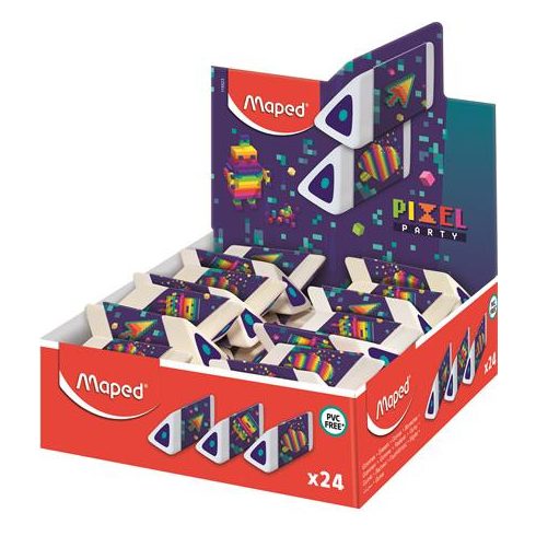 Radír display, MAPED "Pixel Party Pyramid"