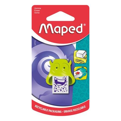 Radír, MAPED "Little Monster", vegyes színek