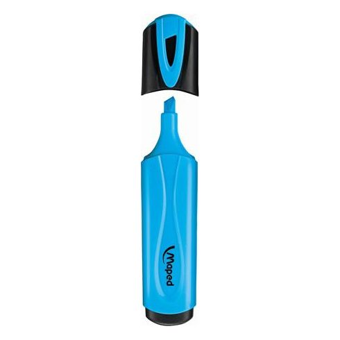 Szövegkiemelő, 1-5 mm, MAPED "Fluo Peps Classic", kék
