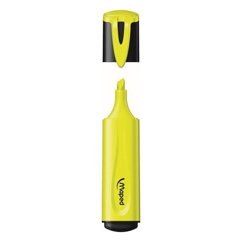 Szövegkiemelő, 1-5 mm, MAPED "Fluo Peps Classic", sárga