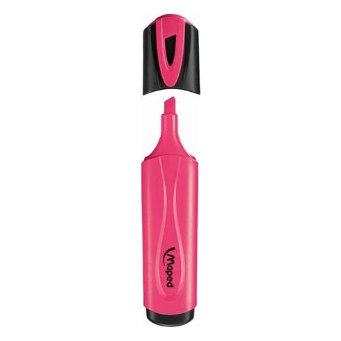 Szövegkiemelő, 1-5 mm, MAPED "Fluo Peps Classic", rózsaszín