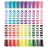 Filctoll készlet, kimosható, MAPED "Color'Peps Duo", 20 különböző szín