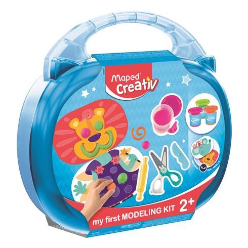 Kreatív készségfejlesztő készlet, MAPED CREATIV, "Early age", varázslatos gyurmavilág