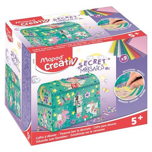 Mozaikos titkos kincsesláda, MAPED CREATIV, "Secret Mosaics"