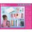 Kreatív scrapbooking készlet, 50 darabos, MAPED CREATIV "Scrapbooking Set - Barbie"