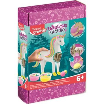   Unikornis készítő modellező gyurma készlet, MAPED CREATIV "Fabulous factory"