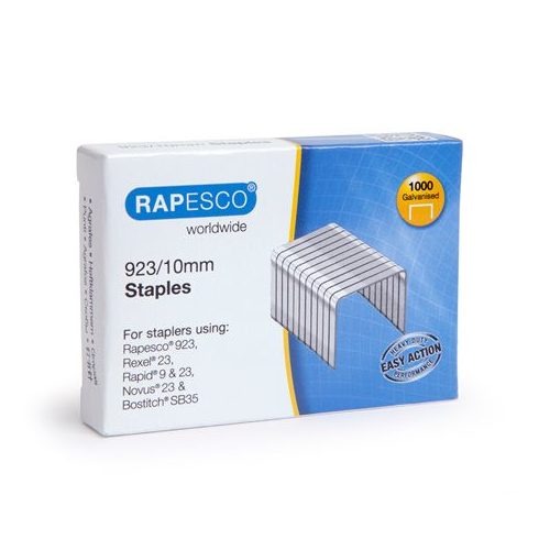 Tűzőkapocs, 923/10, horganyzott, RAPESCO