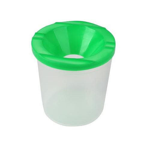 Ecsettál, műanyag, fedéllel, COOL BY VICTORIA, vegyes színek