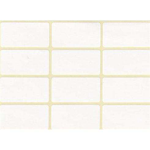 Etikett, 20x38 mm, 60 etikett/csomag