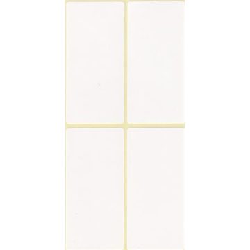 Etikett, 40x80 mm, 60 etikett/csomag