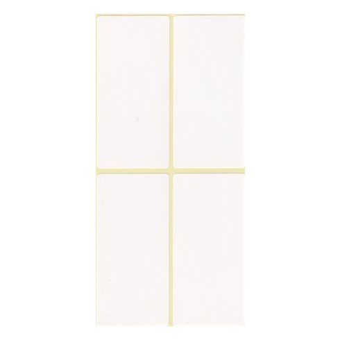Etikett, 40x80 mm, 60 etikett/csomag