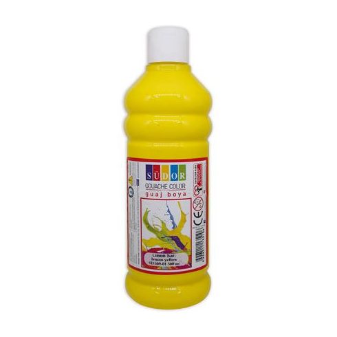Tempera, 500 ml, Südor, citromsárga
