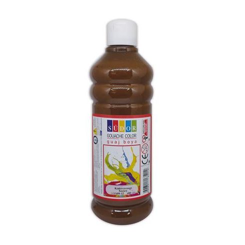 Tempera, 500 ml, Südor, barna