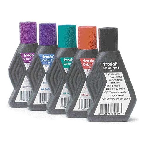 Bélyegzőfesték, 28 ml, TRODAT, lila