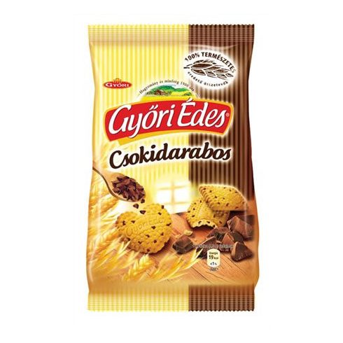 Keksz, 150 g, GYŐRI "Győri édes", csokidarabos