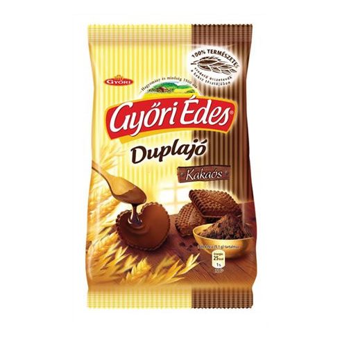 Keksz, 150 g, duplajó, GYŐRI "Győri édes" kakaós