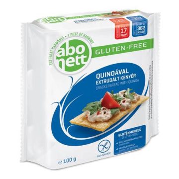   Extrudált kenyér, ABONETT, 100 g, quinoával, gluténmentes