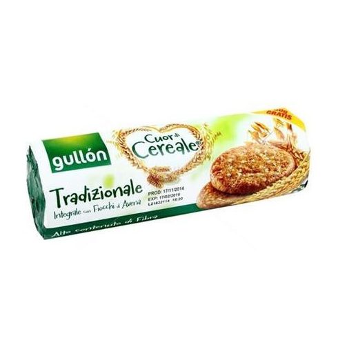 Gabonakeksz, 280 g, GULLÓN, élelmi rosttal, sima