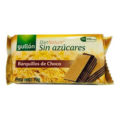 Nápolyi, cukormentes, 60 g, GULLÓN, kakaós