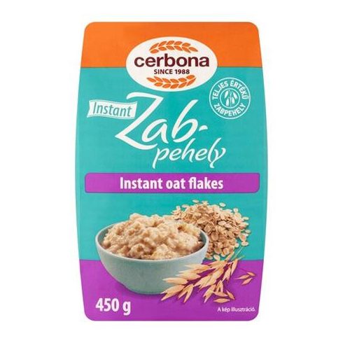 Zabpehely, 450 g, CERBONA, instant