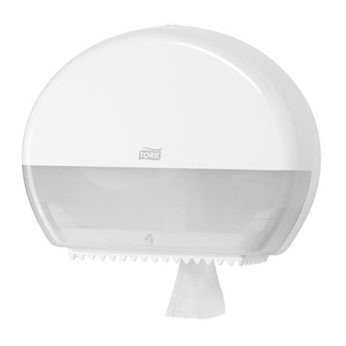 Toalettpapír adagoló, T2 rendszer, Elevation, TORK "Mini Jumbo", fehér