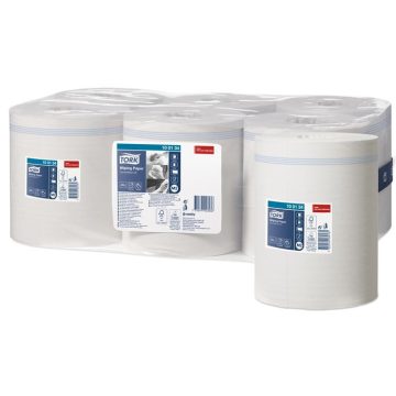   Törlőpapír, belsőmag-adagolás, M2 rendszer, 1 rétegű, Advanced, TORK, fehér