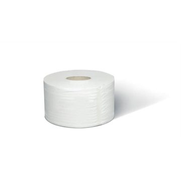   Toalettpapír, T2 rendszer, 1 rétegű, 19 cm átmérő, Universal, TORK "Mini Jumbo", natúr