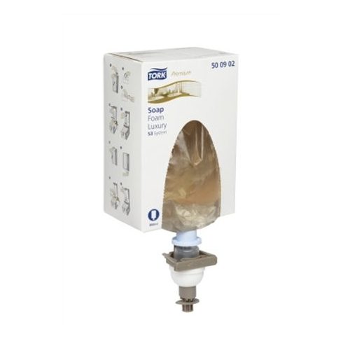 Habszappan, 0,8 l, S3 rendszer, TORK "Luxus Soft", átlátszó