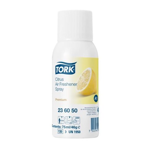 Illatosító spray, 75 ml, TORK, citrus