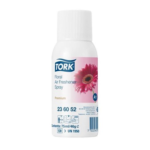 Illatosító spray, 75 ml, TORK, virág